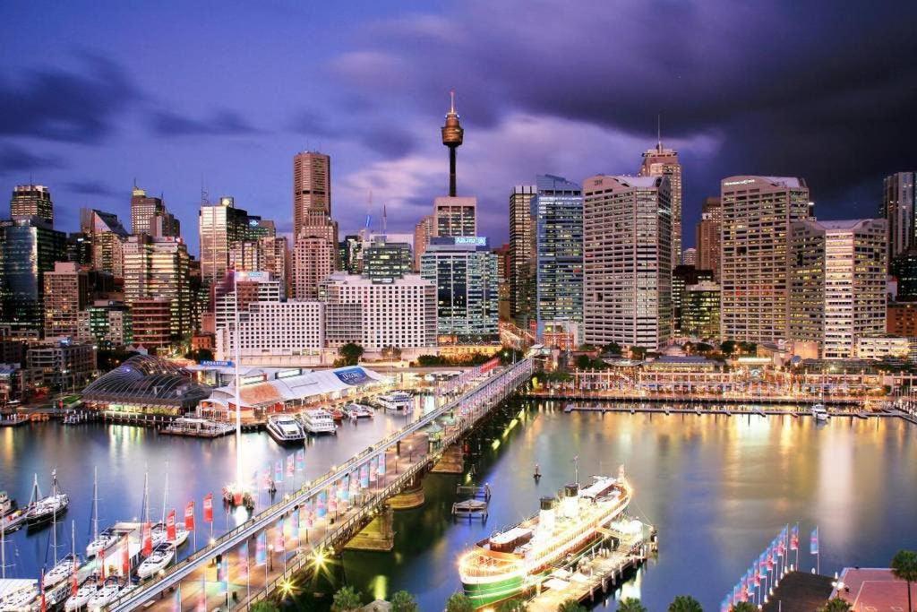 Luxe Ensuite Double Room - Ac - Next To Central&Cbd - Near Darling Harbour& Chinatown& Usyd& Uts Sydney Exteriör bild